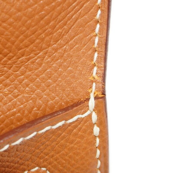 Hermes handbag Kelly 28 Cushvel gold C stamp ladies - Picture 14 of 16